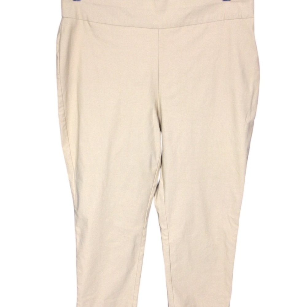 NWT Chico’s The So Slimming Brigitte Cream Women's Pants 2P